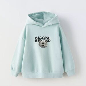 Zara Toddler Disco Bear Hoodie